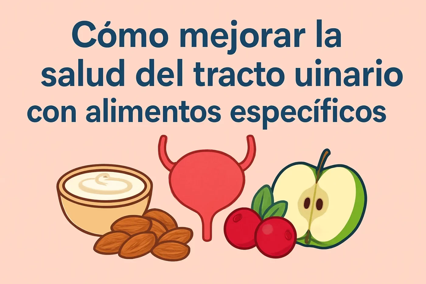 Cómo mejorar la salud del tracto urinario con alimentos específicos