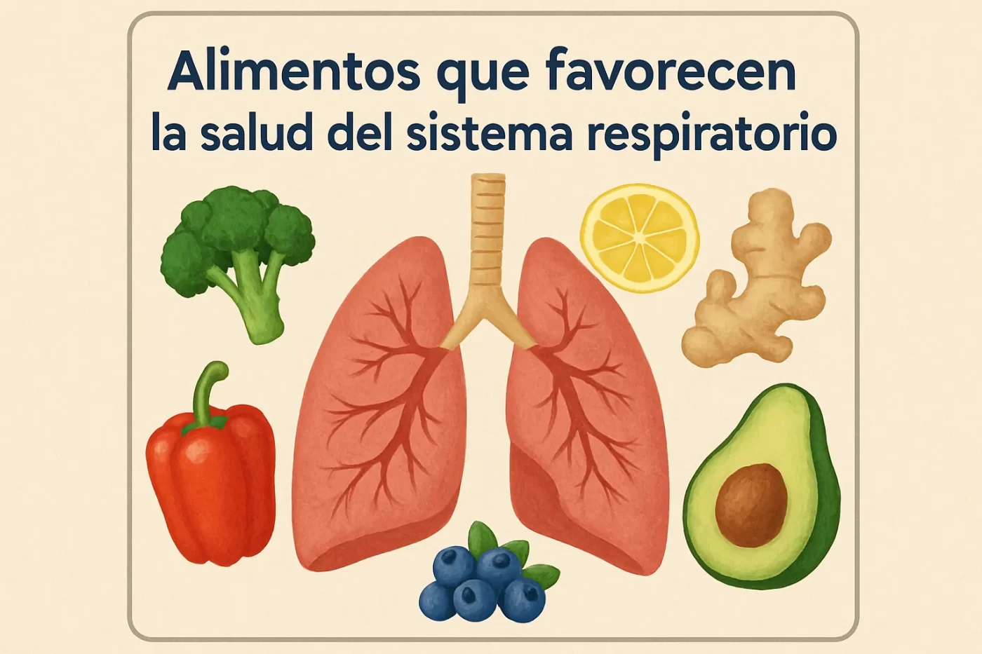 Alimentos que favorecen la salud del sistema respiratorio