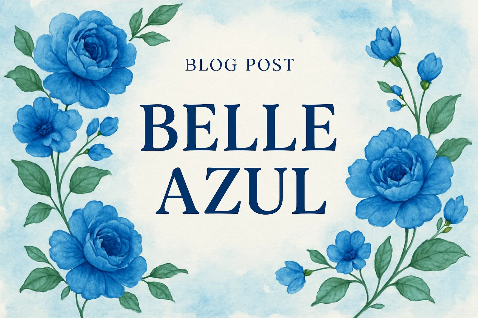 belle azul