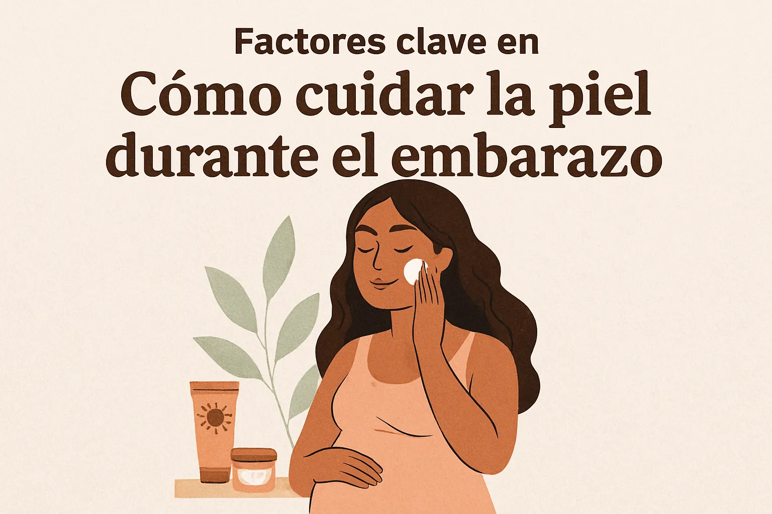 factores clave en Cómo cuidar la piel durante el embarazo