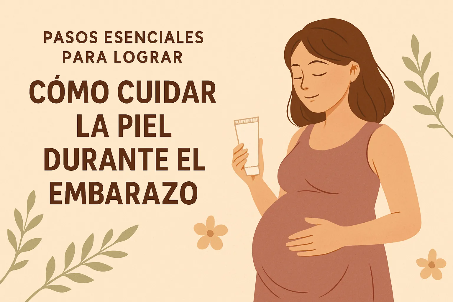 pasos esenciales para lograr Cómo cuidar la piel durante el embarazo