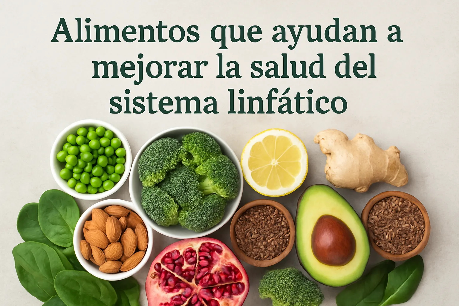 Alimentos que ayudan a mejorar la salud del sistema linfático