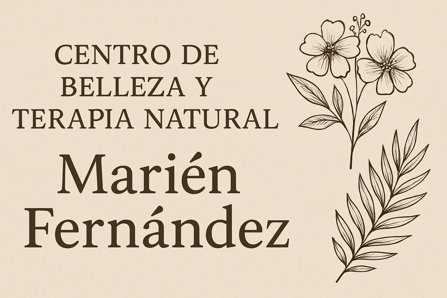 centro de belleza y terapia natural marién fernández