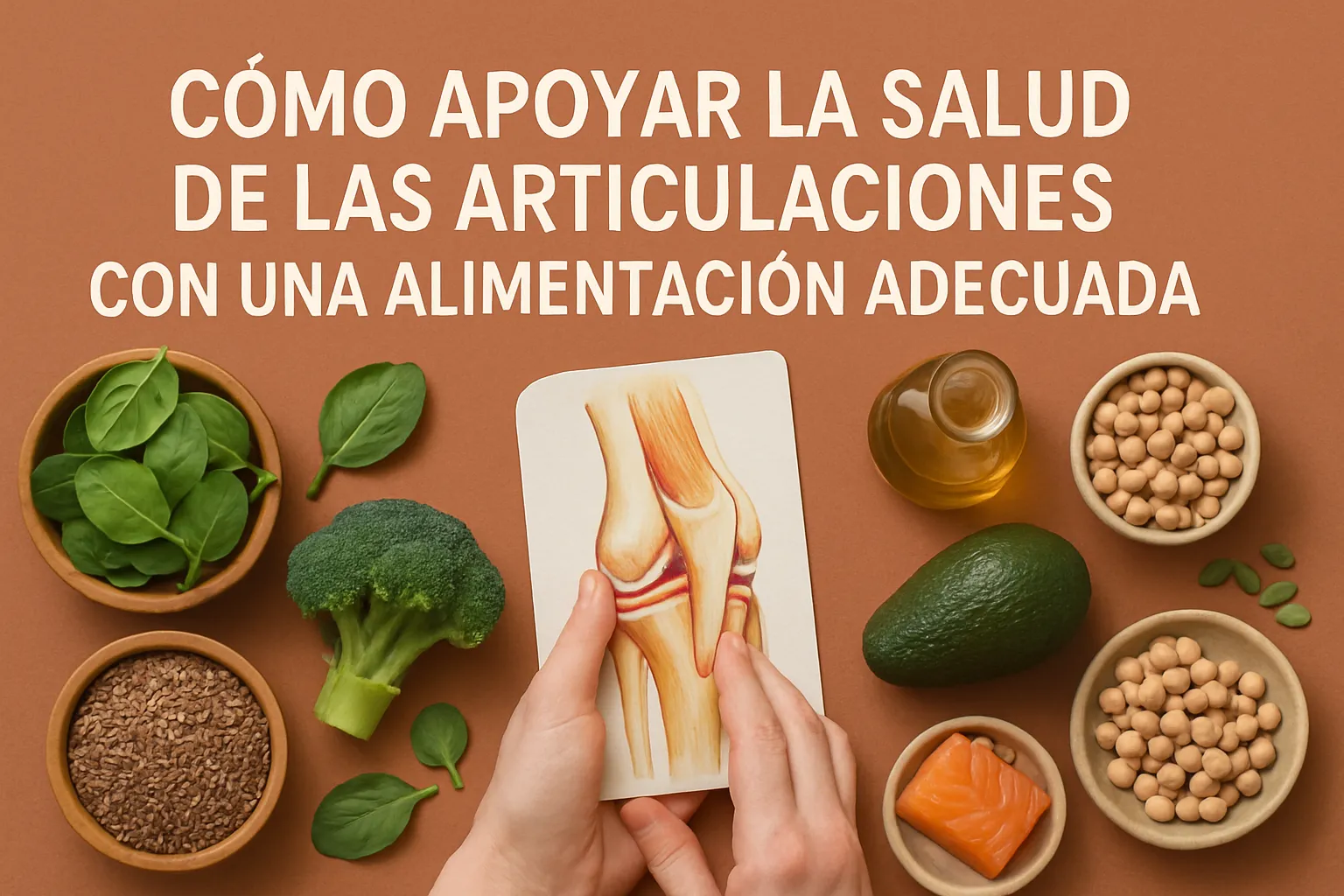 Cómo apoyar la salud de las articulaciones con una alimentación adecuada