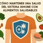 Cómo mantener una buena salud del sistema inmune con alimentos saludables