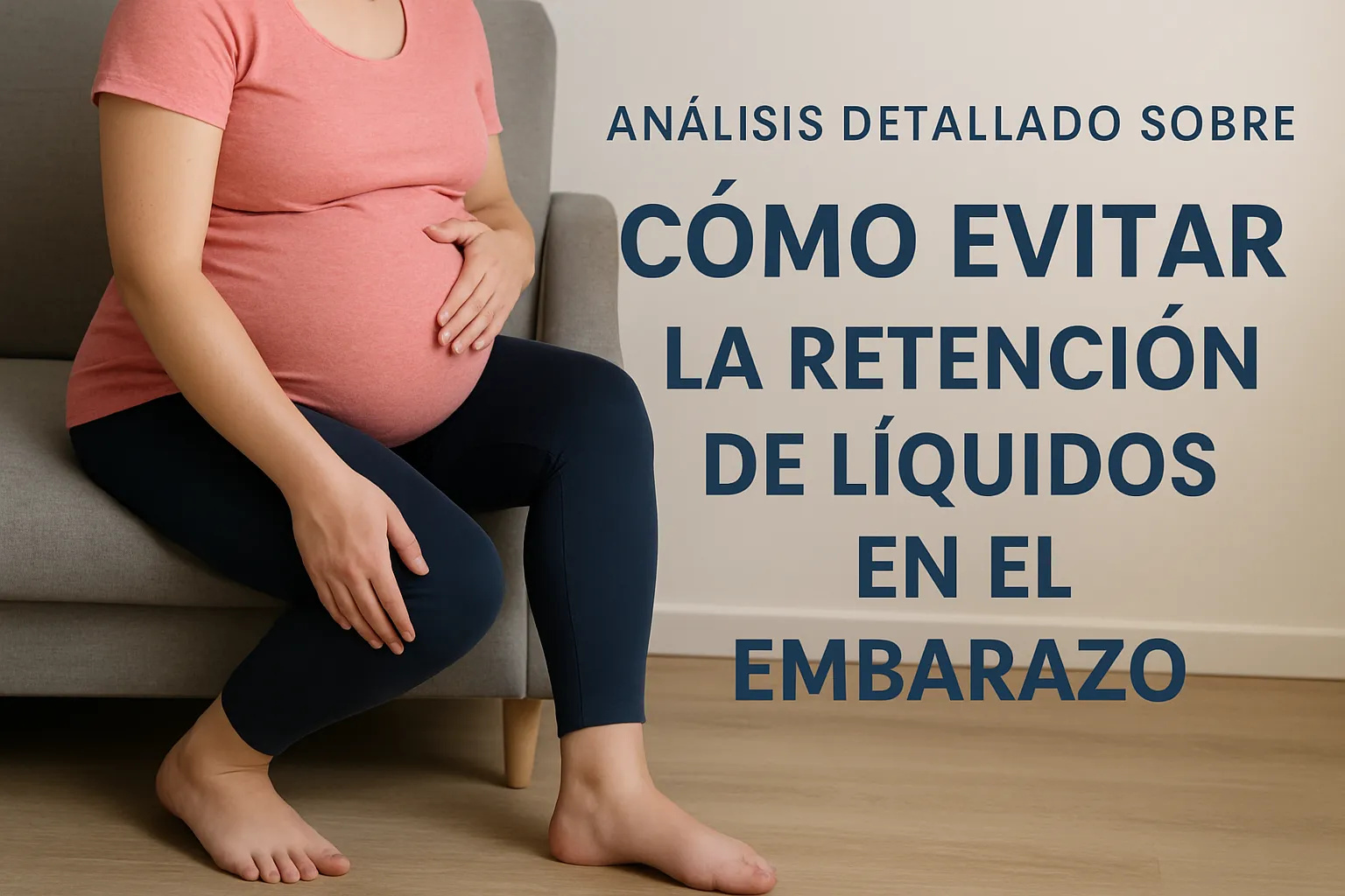 análisis detallado sobre Cómo evitar la retención de líquidos en el embarazo