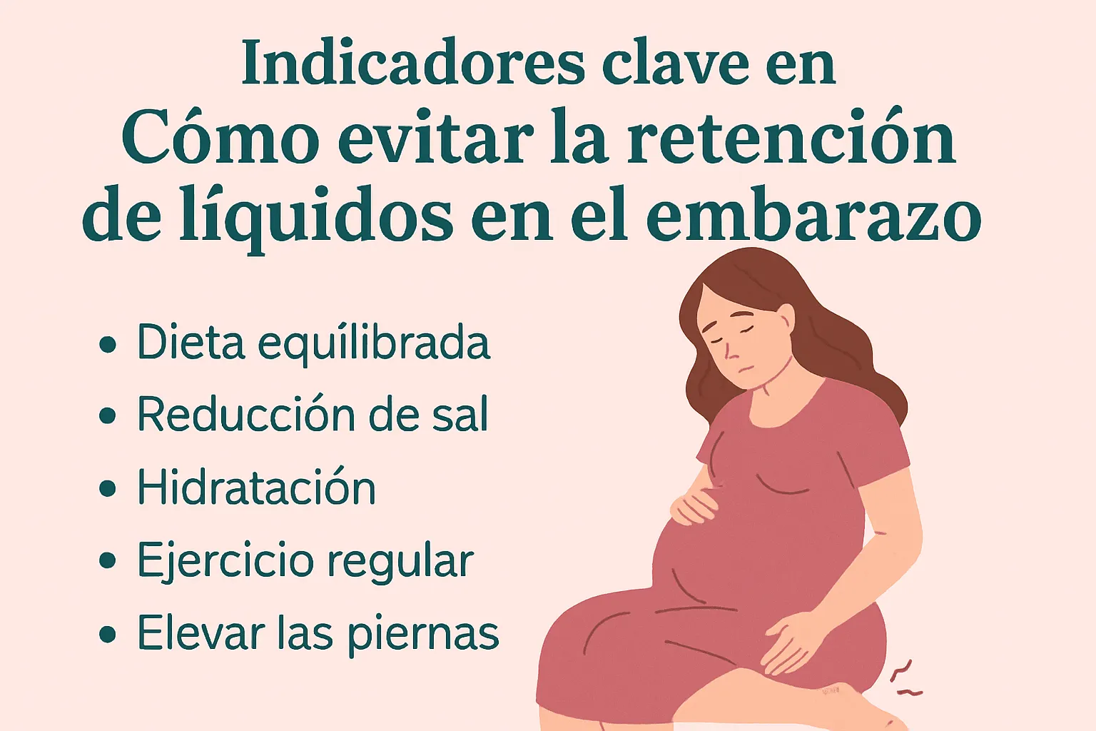 indicadores-clave-en-Como-evitar-la-retencion-de-liquidos-en-el-embarazo - Revista DeBelleza.Es indicadores clave en Cómo evitar la retención de líquidos en el embarazo
