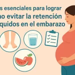 pasos esenciales para lograr Cómo evitar la retención de líquidos en el embarazo