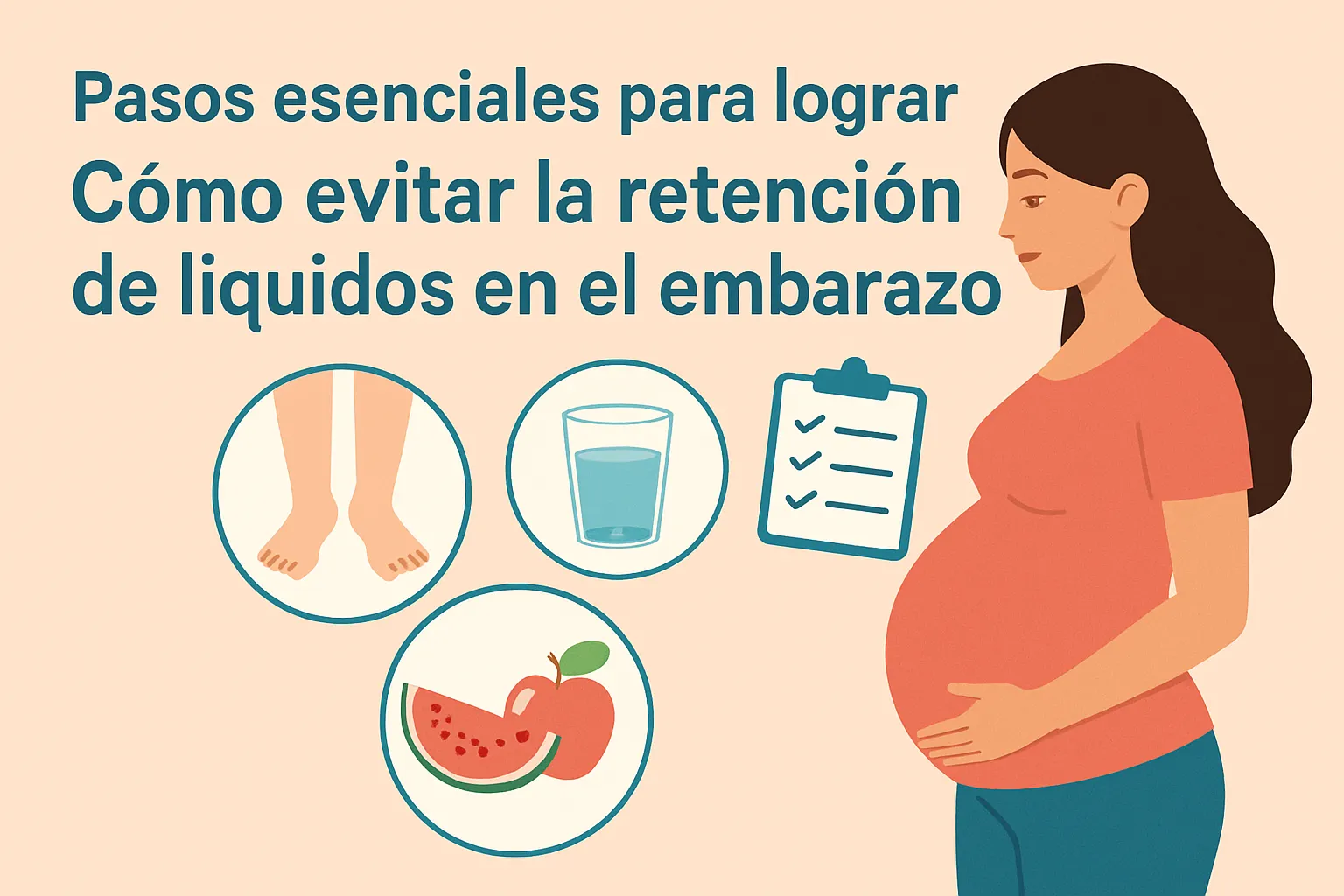 pasos-esenciales-para-lograr-Como-evitar-la-retencion-de-liquidos-en-el-embarazo - Revista DeBelleza.Es pasos esenciales para lograr Cómo evitar la retención de líquidos en el embarazo