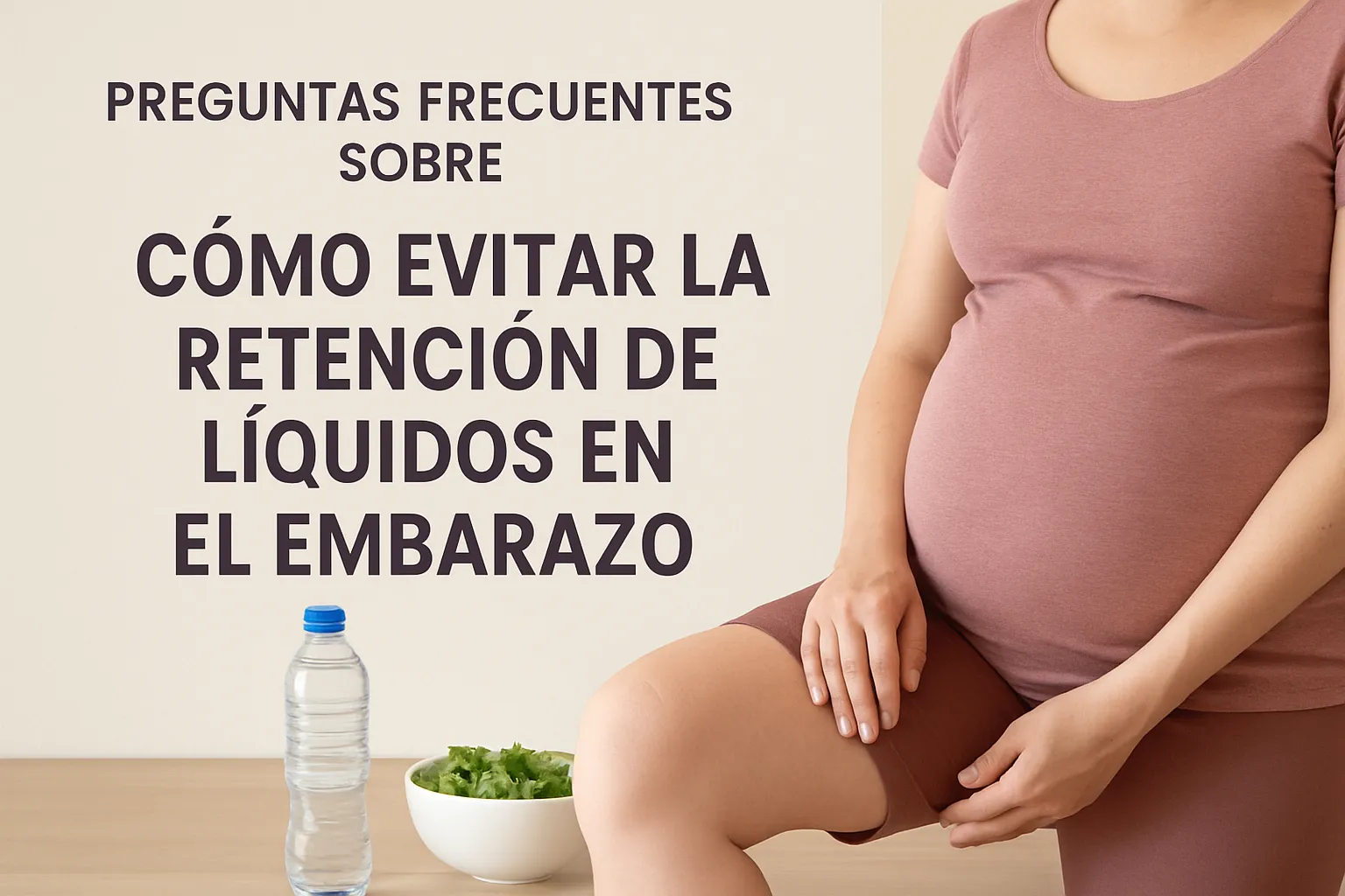 preguntas frecuentes sobre Cómo evitar la retención de líquidos en el embarazo