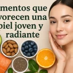 Alimentos que favorecen una piel joven y radiante