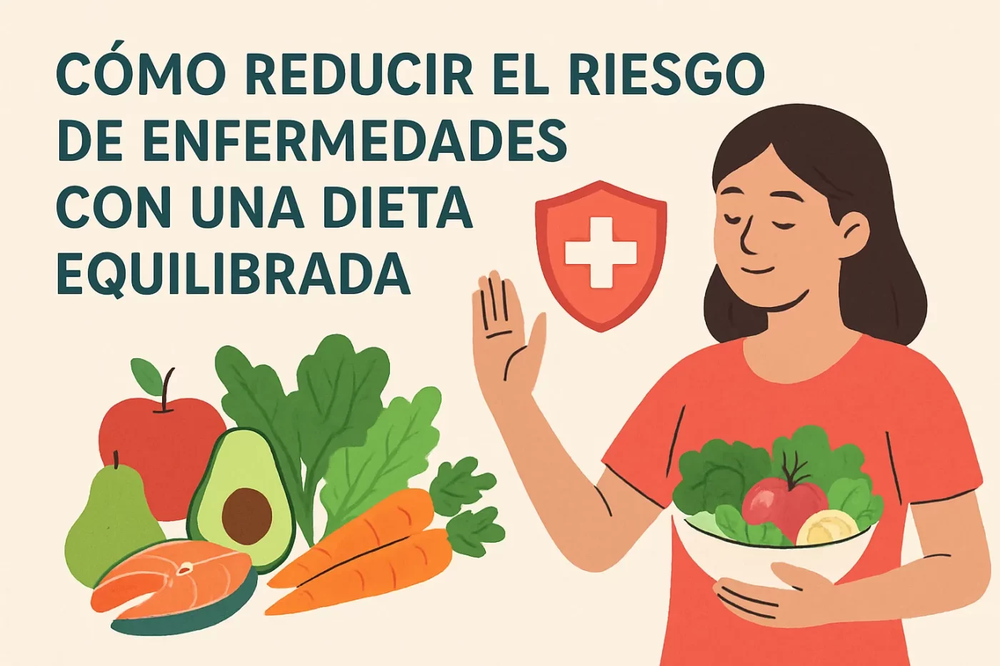 Cómo reducir el riesgo de enfermedades con una dieta equilibrada
