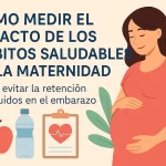 cómo medir el impacto de los hábitos saludables en la maternidad Cómo evitar la retención de líquidos en el embarazo