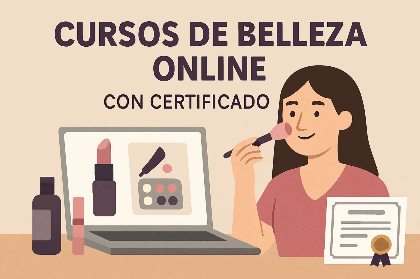 cursos de belleza online con certificado