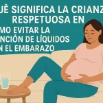qué significa la crianza respetuosa en Cómo evitar la retención de líquidos en el embarazo