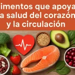 Alimentos que apoyan la salud del corazón y la circulación