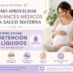 cómo aprovechar los avances médicos en la salud materna Cómo evitar la retención de líquidos en el embarazo