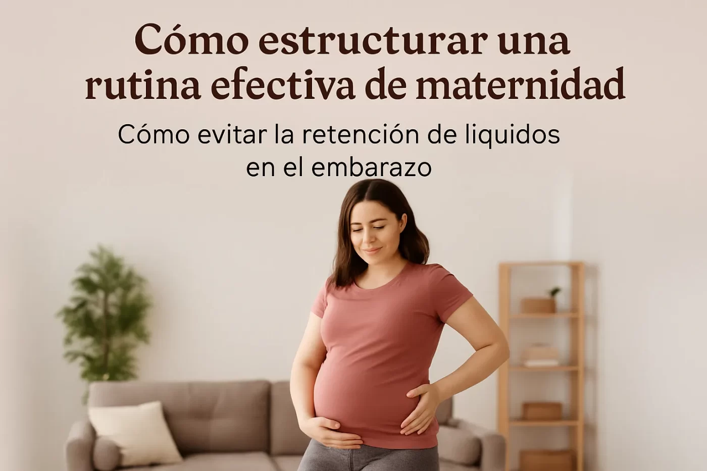 como-estructurar-una-rutina-efectiva-de-maternidad-Como-evitar-la-retencion-de-liquidos-en-el-embarazo - Revista DeBelleza.Es cómo estructurar una rutina efectiva de maternidad Cómo evitar la retención de líquidos en el embarazo
