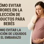 cómo evitar errores en la elección de productos para bebés Cómo evitar la retención de líquidos en el embarazo