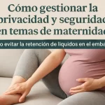 cómo gestionar la privacidad y seguridad en temas de maternidad Cómo evitar la retención de líquidos en el embarazo