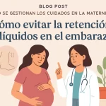 cómo se gestionan los cuidados en la maternidad Cómo evitar la retención de líquidos en el embarazo