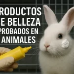productos de belleza probados en animales