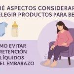 qué aspectos considerar al elegir productos para bebés Cómo evitar la retención de líquidos en el embarazo