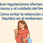 qué regulaciones afectan la crianza y el cuidado del bebé Cómo evitar la retención de líquidos en el embarazo