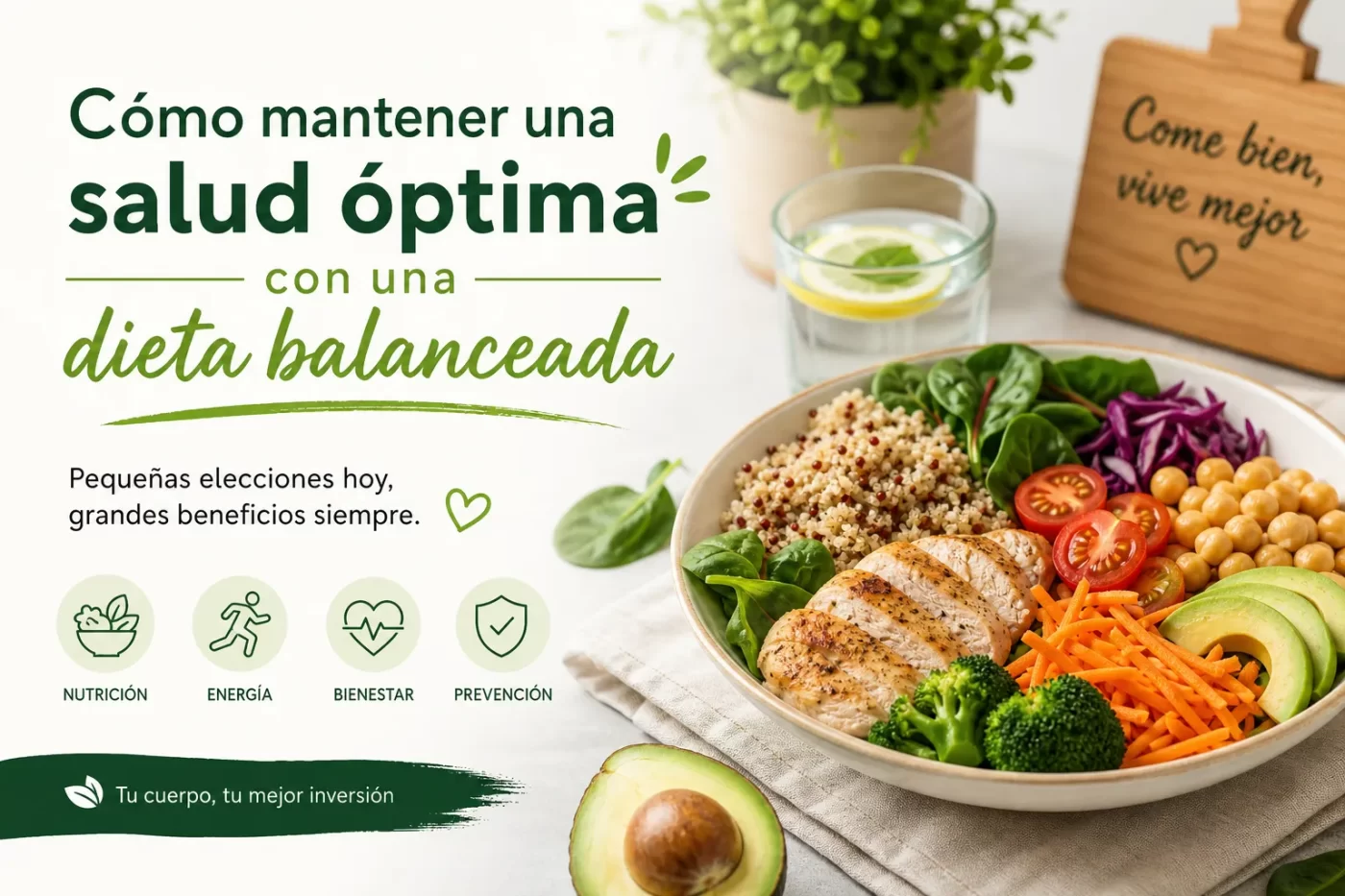 Como-mantener-una-salud-optima-con-una-dieta-balanceada - Revista DeBelleza.Es Cómo mantener una salud óptima con una dieta balanceada