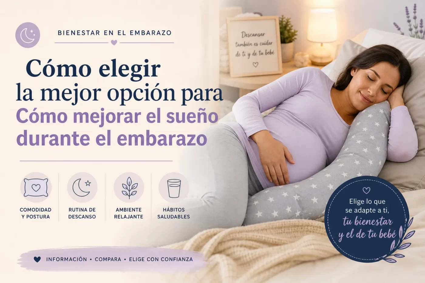 como-elegir-la-mejor-opcion-para-Como-mejorar-el-sueno-durante-el-embarazo - Revista DeBelleza.Es cómo elegir la mejor opción para Cómo mejorar el sueño durante el embarazo