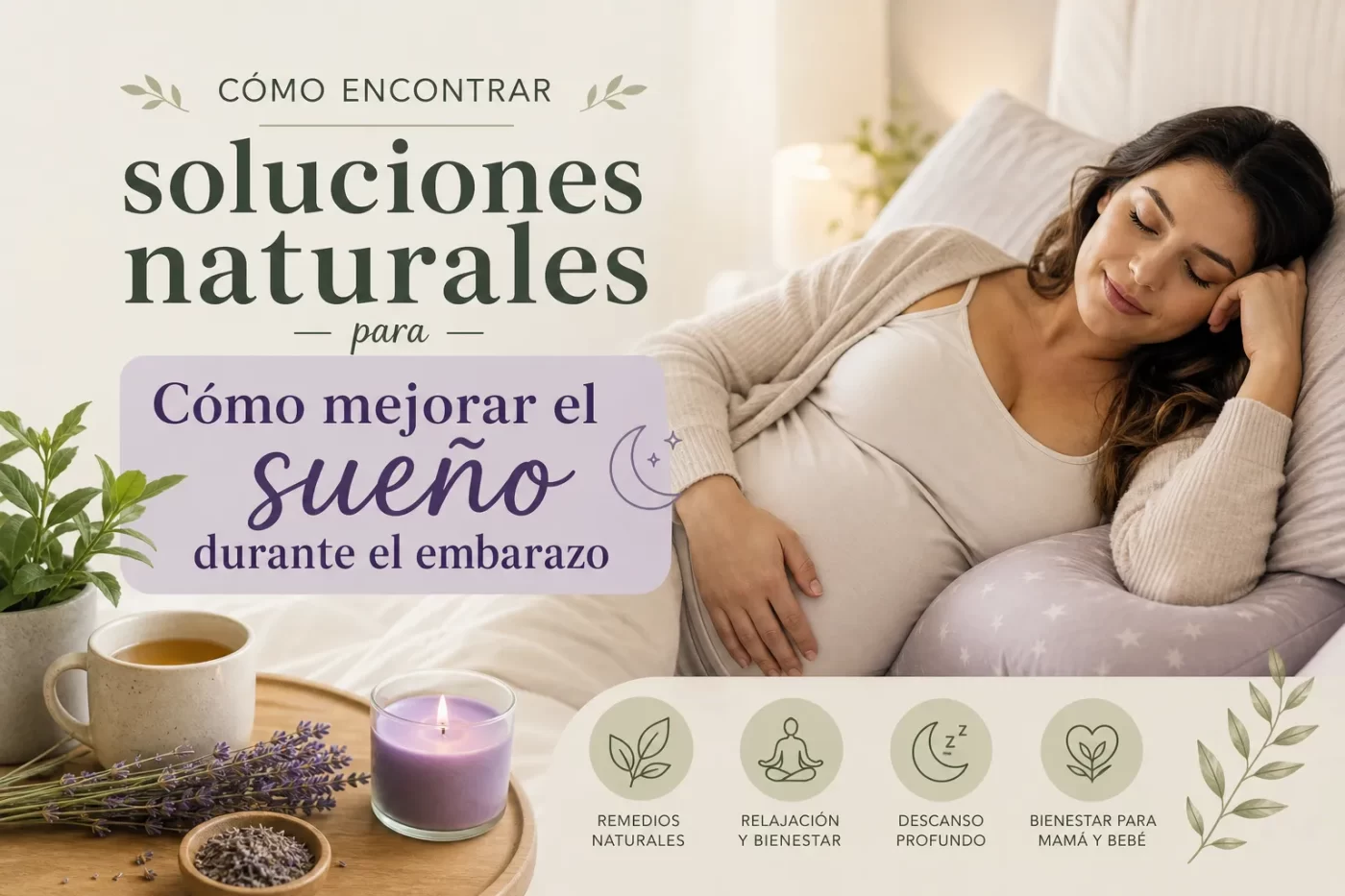 como-encontrar-soluciones-naturales-para-Como-mejorar-el-sueno-durante-el-embarazo - Revista DeBelleza.Es cómo encontrar soluciones naturales para Cómo mejorar el sueño durante el embarazo