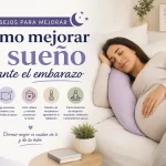 consejos para mejorar Cómo mejorar el sueño durante el embarazo