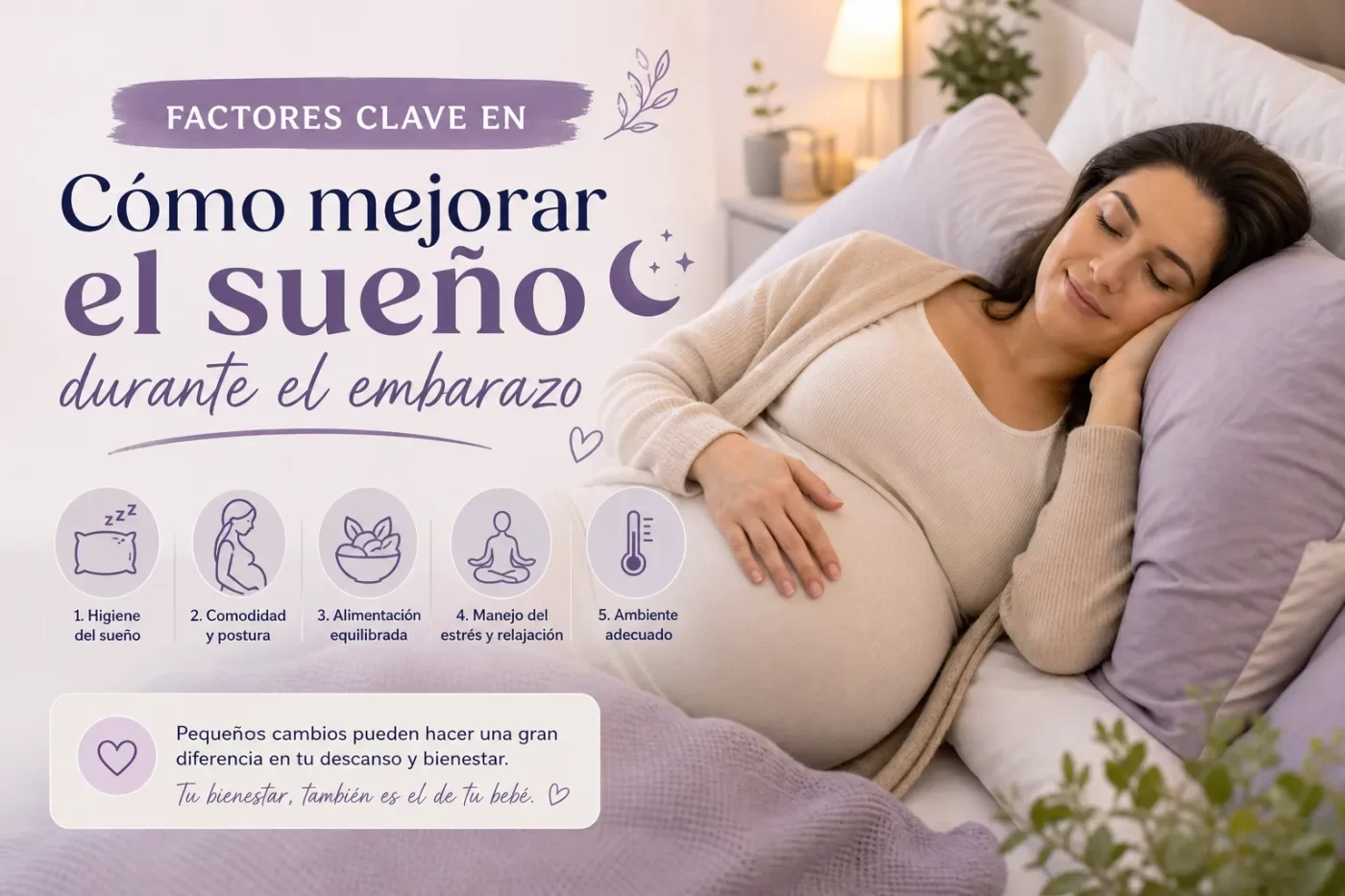 factores-clave-en-Como-mejorar-el-sueno-durante-el-embarazo - Revista DeBelleza.Es factores clave en Cómo mejorar el sueño durante el embarazo
