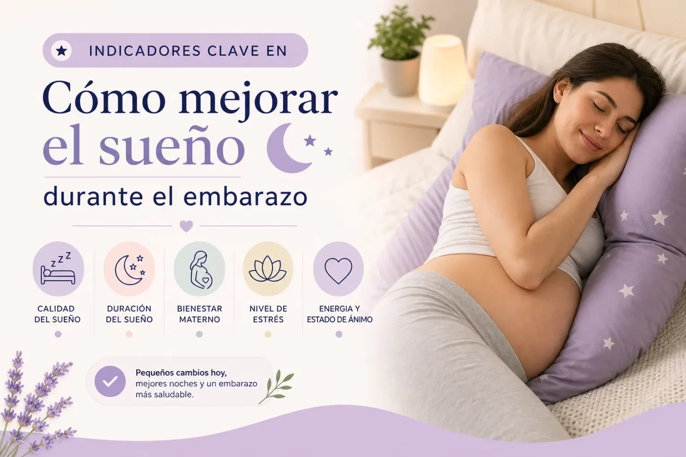 indicadores-clave-en-Como-mejorar-el-sueno-durante-el-embarazo - Revista DeBelleza.Es indicadores clave en Cómo mejorar el sueño durante el embarazo