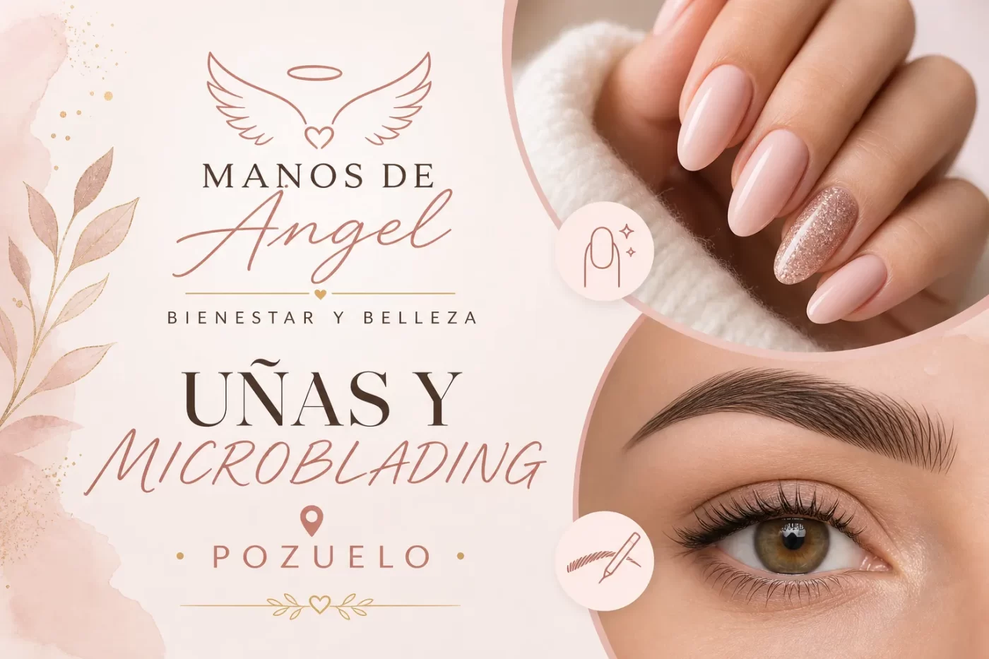manos de Ángel bienestar y belleza - uñas y microblading pozuelo