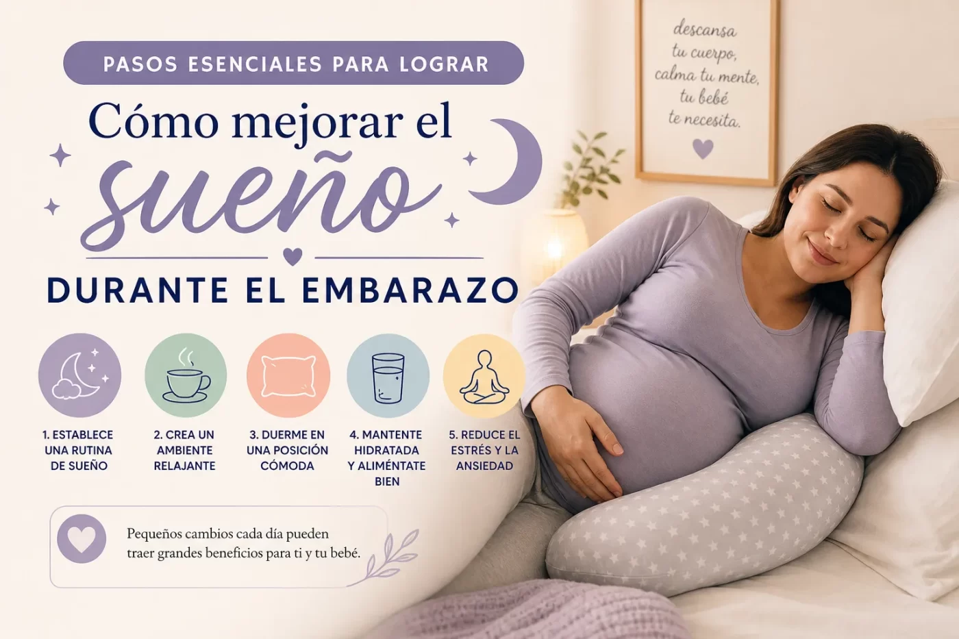 pasos-esenciales-para-lograr-Como-mejorar-el-sueno-durante-el-embarazo - Revista DeBelleza.Es pasos esenciales para lograr Cómo mejorar el sueño durante el embarazo