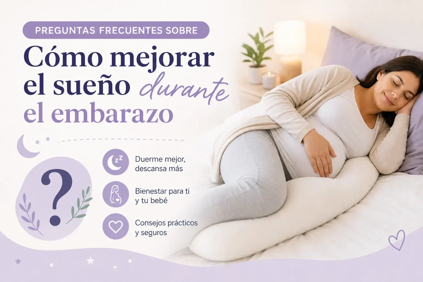 preguntas-frecuentes-sobre-Como-mejorar-el-sueno-durante-el-embarazo - Revista DeBelleza.Es preguntas frecuentes sobre Cómo mejorar el sueño durante el embarazo