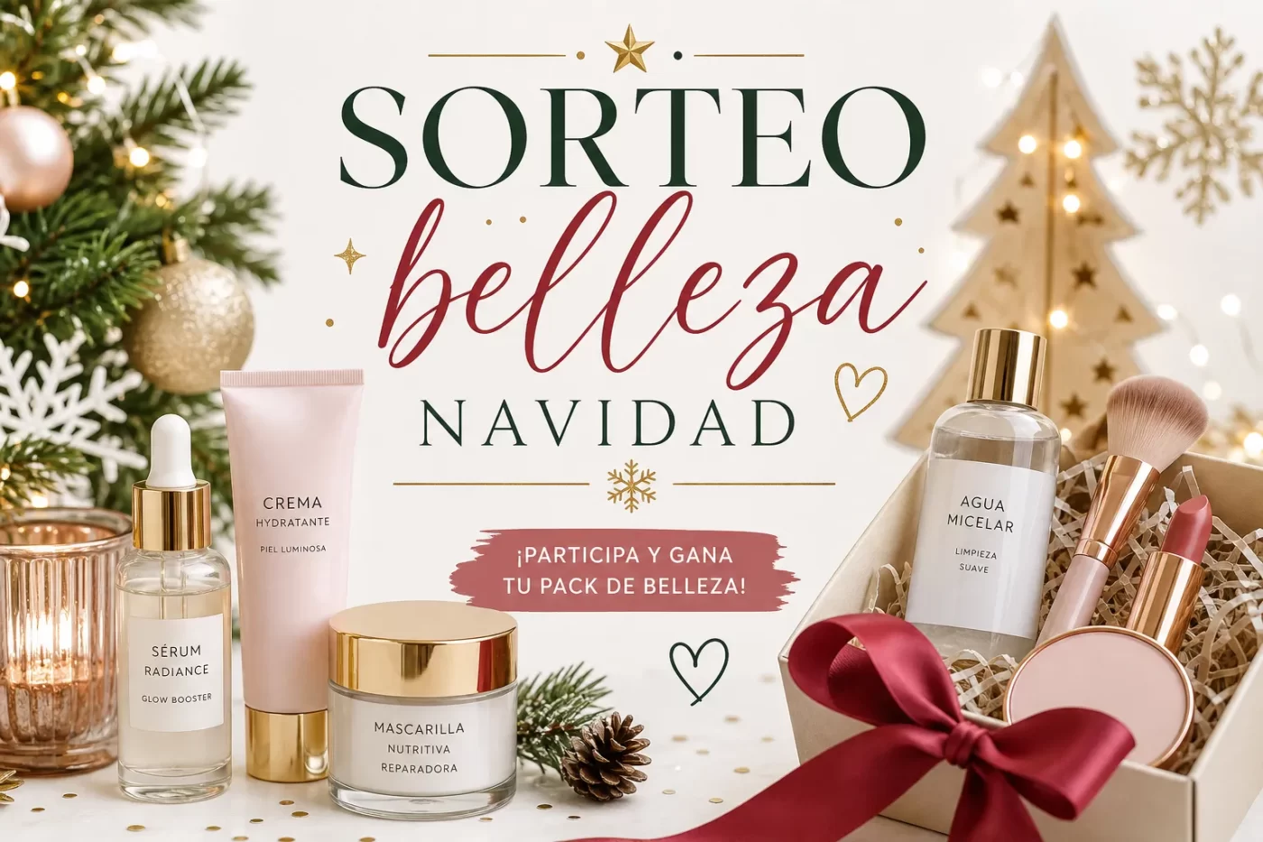 sorteo-belleza-navidad - Revista DeBelleza.Es sorteo belleza navidad