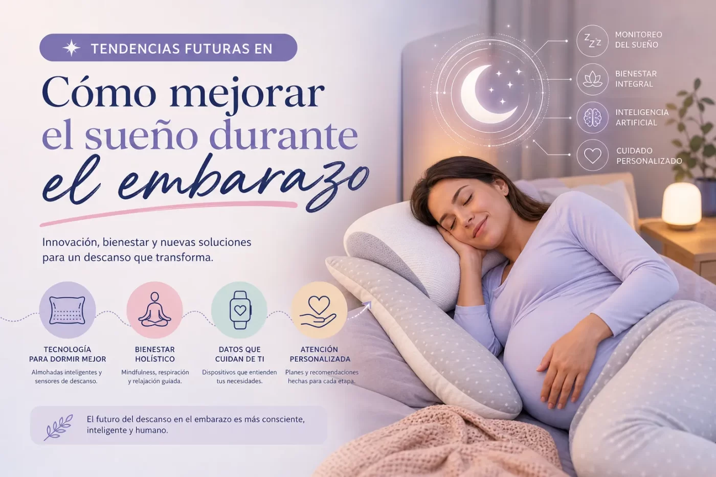 tendencias futuras en Cómo mejorar el sueño durante el embarazo