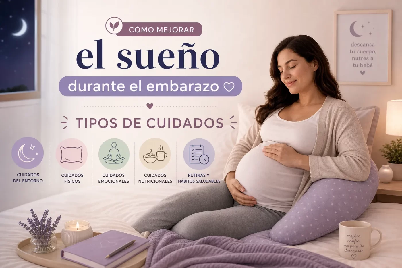 tipos-de-cuidados-en-Como-mejorar-el-sueno-durante-el-embarazo - Revista DeBelleza.Es tipos de cuidados en Cómo mejorar el sueño durante el embarazo