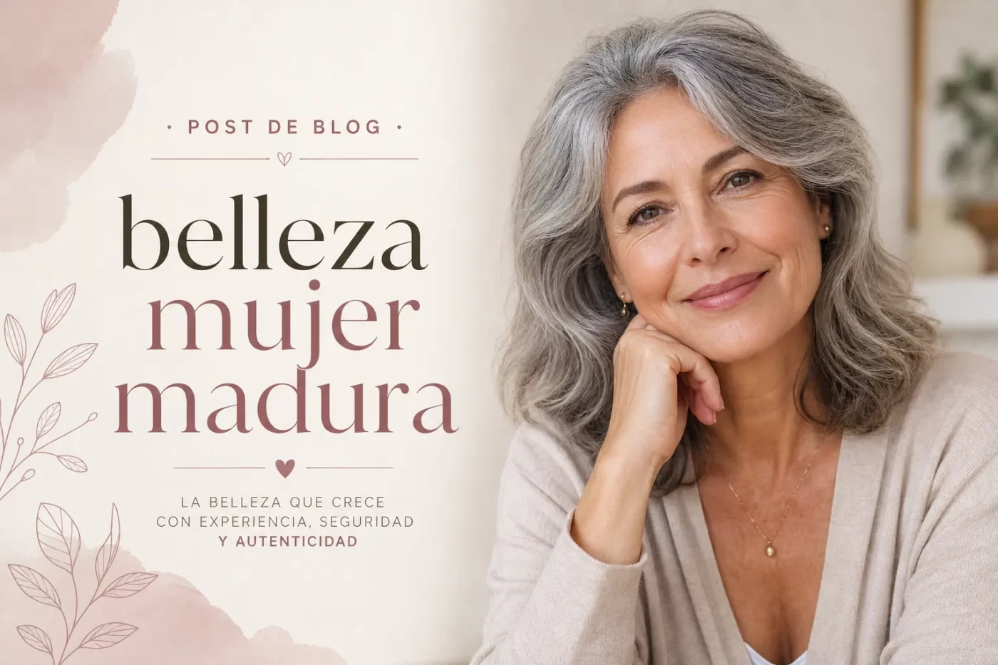belleza mujer madura