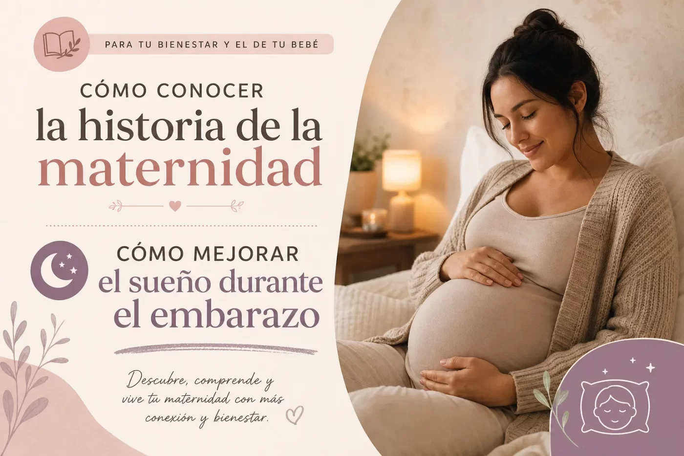 cómo conocer la historia de la maternidad Cómo mejorar el sueño durante el embarazo