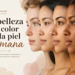 la belleza del color de la piel humana