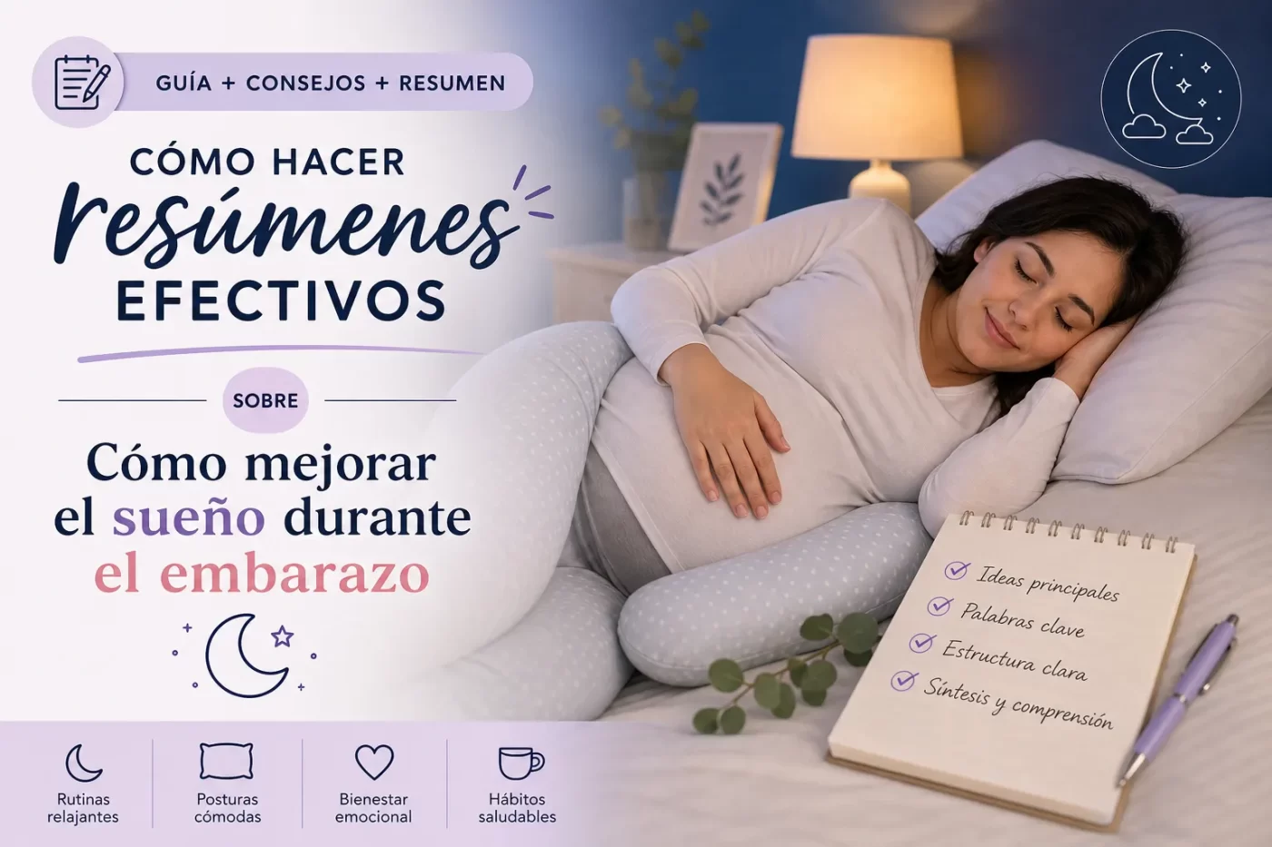 como-hacer-resumenes-efectivos-sobre-Como-mejorar-el-sueno-durante-el-embarazo - Revista DeBelleza.Es cómo hacer resúmenes efectivos sobre Cómo mejorar el sueño durante el embarazo