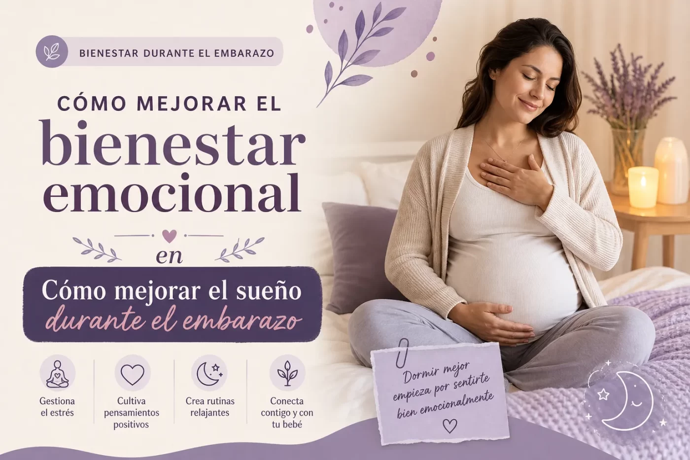 como-mejorar-el-bienestar-emocional-en-Como-mejorar-el-sueno-durante-el-embarazo - Revista DeBelleza.Es cómo mejorar el bienestar emocional en Cómo mejorar el sueño durante el embarazo