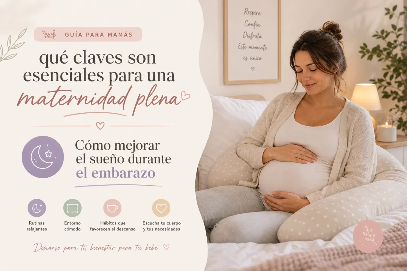 que-claves-son-esenciales-para-una-maternidad-plena-Como-mejorar-el-sueno-durante-el-embarazo - Revista DeBelleza.Es qué claves son esenciales para una maternidad plena Cómo mejorar el sueño durante el embarazo