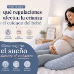 qué regulaciones afectan la crianza y el cuidado del bebé Cómo mejorar el sueño durante el embarazo